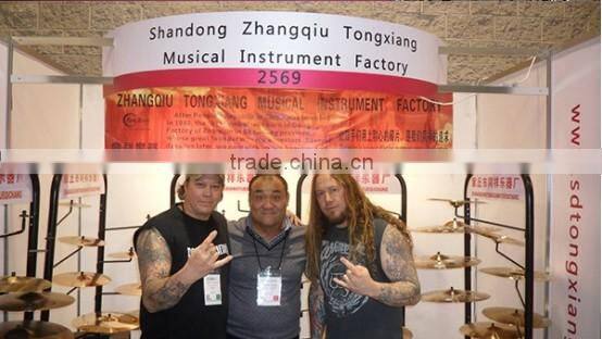 percussion instrument cooper cymbals supplier