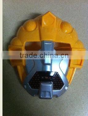 Green eye with masquerade ball mask