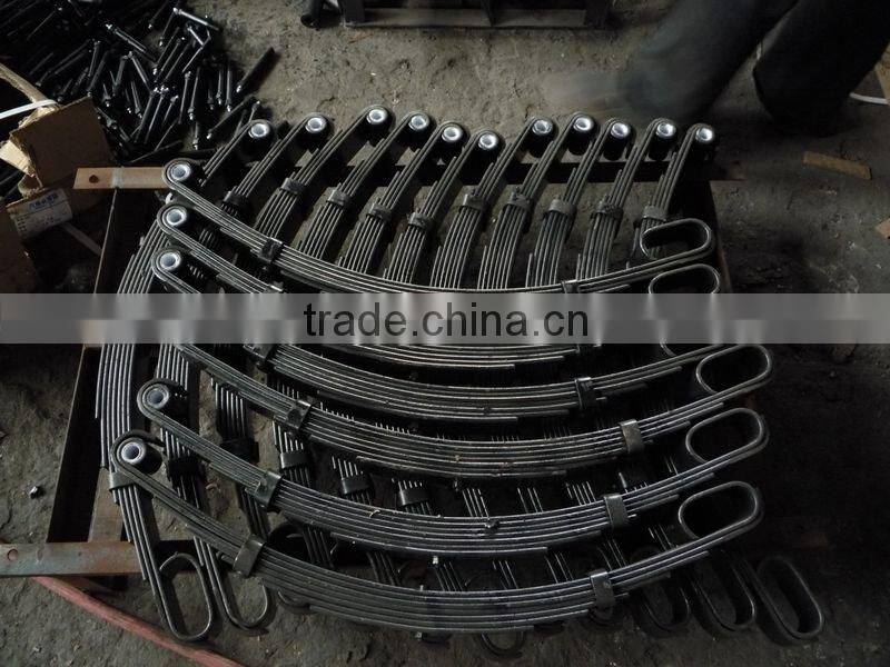 6 leaf eye & eye trailer leaf spring