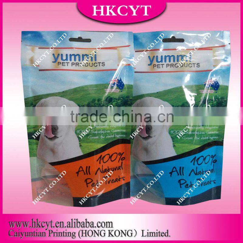 Healthy natural feed dog food packaging bag