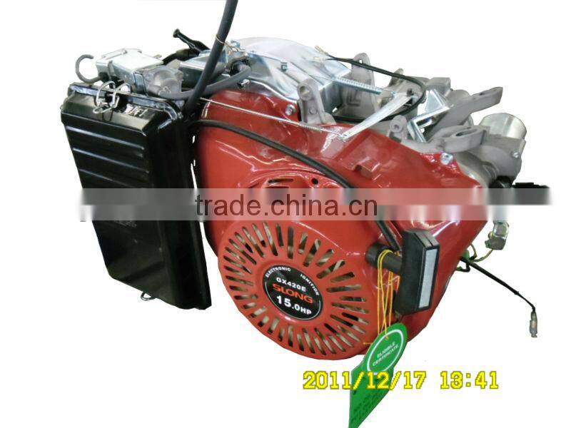 15hp electric start generator use engine gx420 with ISO&CE