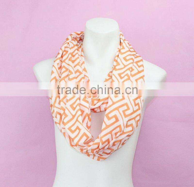 Hot Selling Elegant Fascinating Fashion Arab Muslim Lady Infinity Scarf