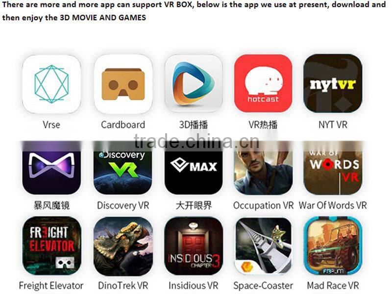 new products 2016 innovative product gadgets VR box 2.0 vr headset suit for smartphone with a wholesale price in stock