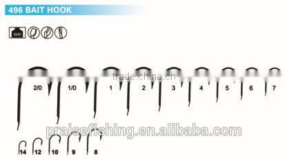 Brown Paint High carbon steel hooks fishing wholesale fishing hook
