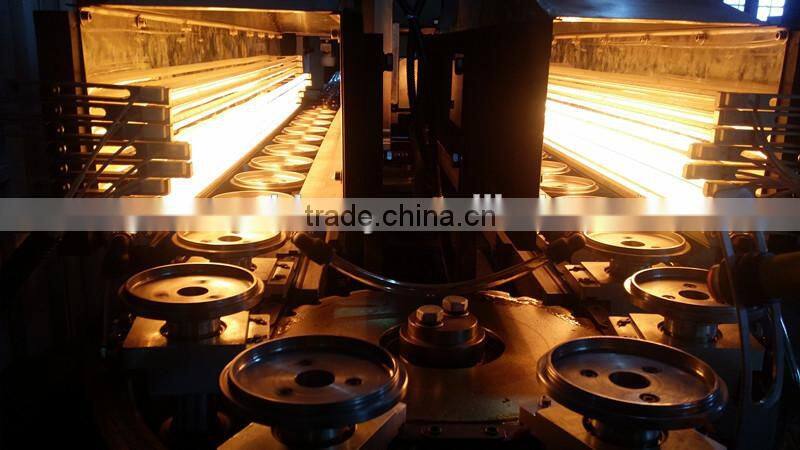 2-cavity hand-feeding PET Jar blow molding machine