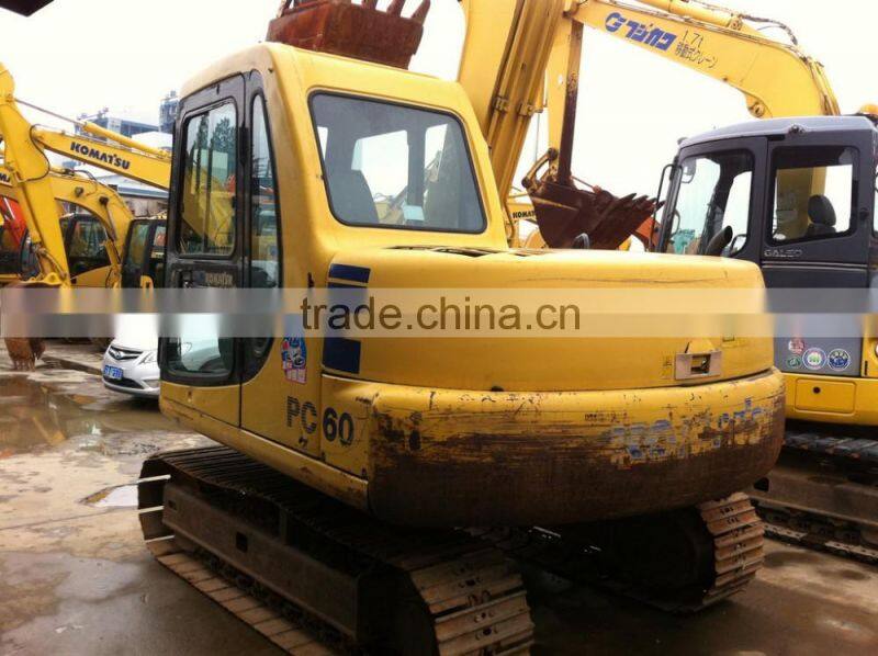 used komatsu pc60-7 excavator, used pc60-7 excavator, used komatsu excavator