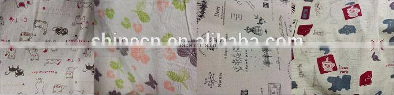 Customized size lovely customized cartoon DIY crafts decoration burlap and cotton roll