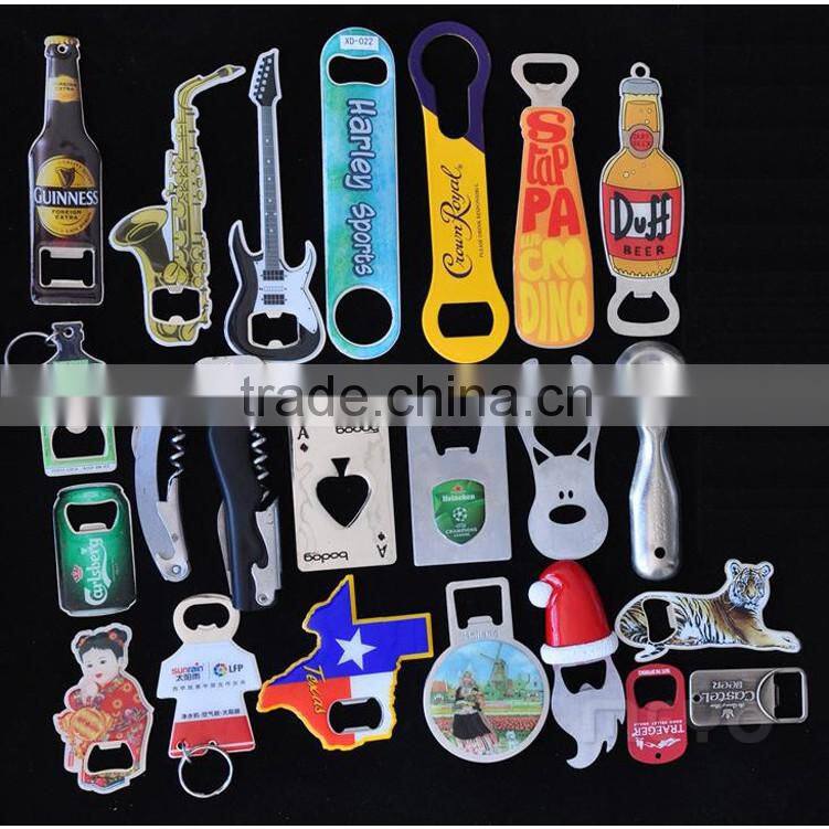 New fashion stainless steel wine bottle opener with PVC coated