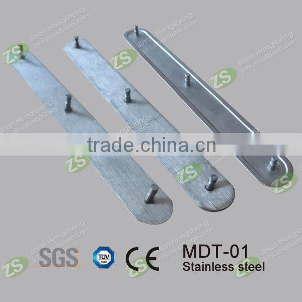 316 / 304 stainless steel antislip tactile tile indicator stud with circular surface for underground subway