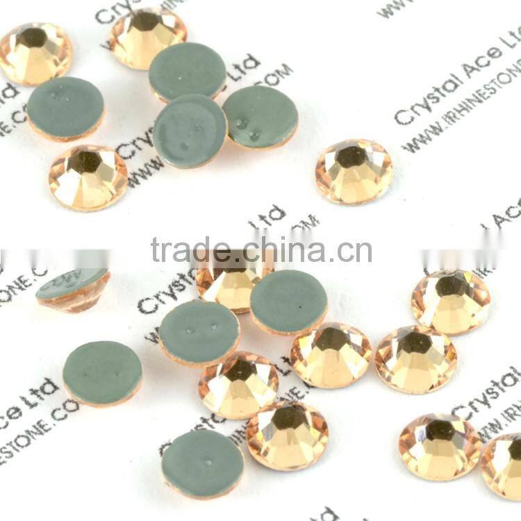 Hotfix rhinestone, 14 facets xilion rose cut Hot Fix strass stone crystal for wedding dress