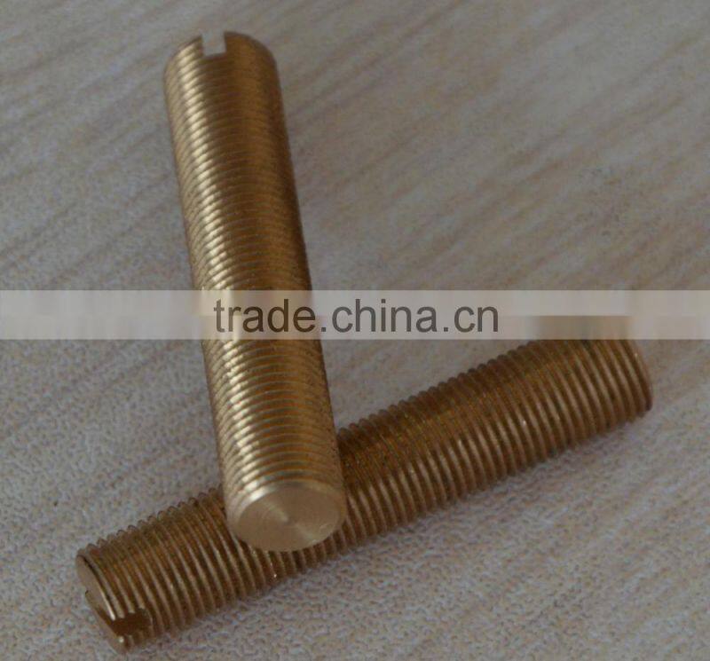 copper hardware china manufacture threaded rods