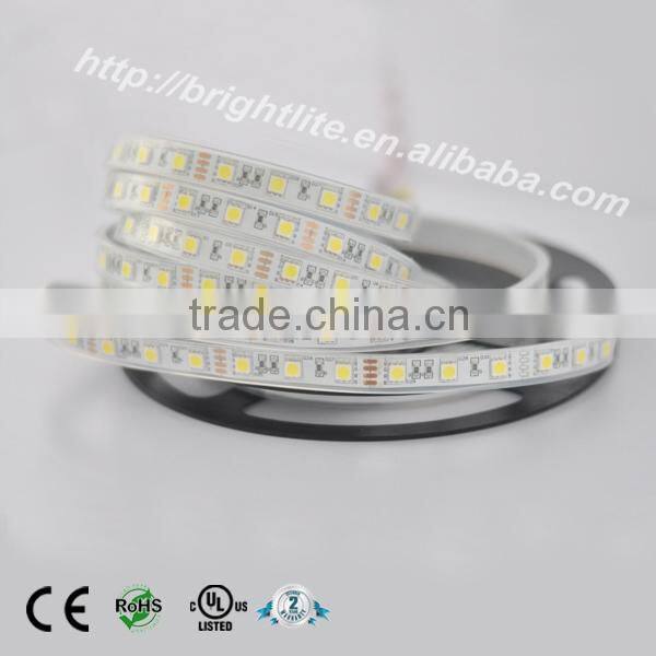 5050 Waterproof ip66 RGB 60LED UL certificate pvc profile led