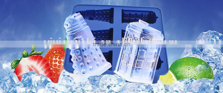 Hot sale FDA and LFGB creative silicone ice mould custom silicone ice cube tray