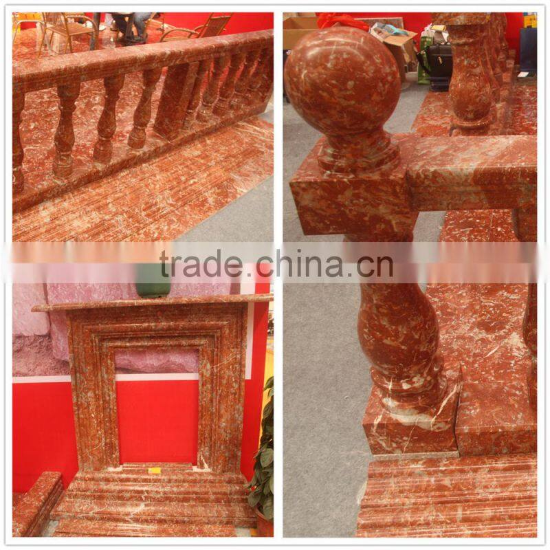 Red Iran Stone Travertine Marble