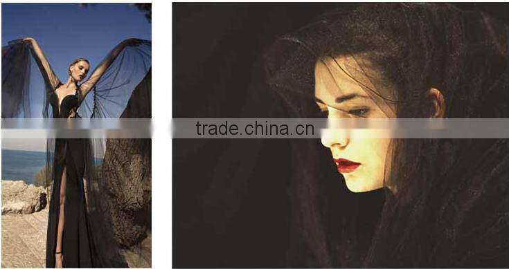 nylon dull for wedding dress American mesh fabric