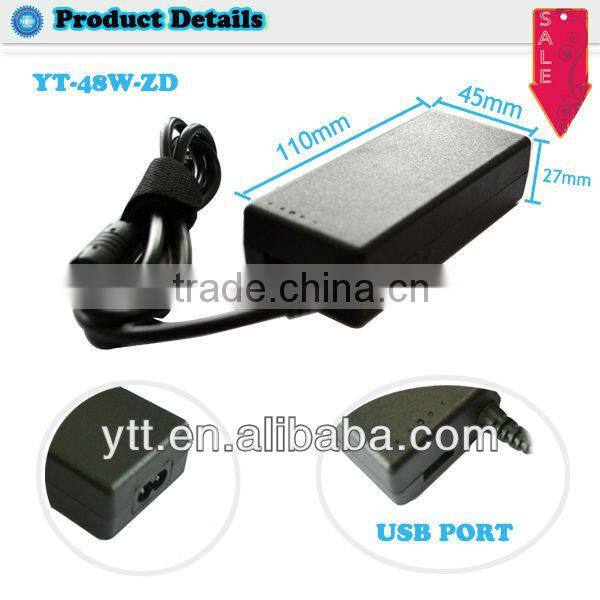 48W Universal Laptop Adapter Shenzhen Produce With 8 pcs DC Tips