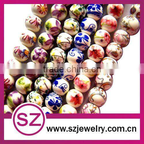 T38 2014 hot sale ceramic crytal bead jewelry