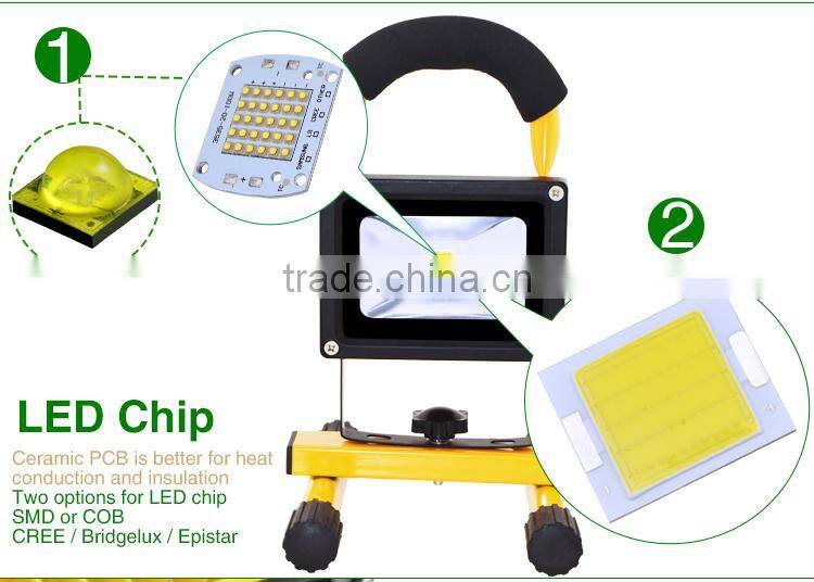 SL-YDT1001 Made in China Wholesale 10W Rechargeable LED Camping Lamp with CE Certificate