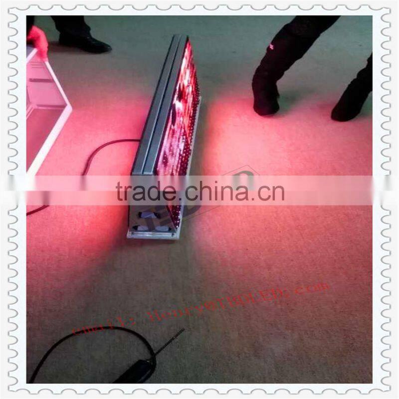 outdoor RGB P5 super bright LED taxi display screen with double-faced