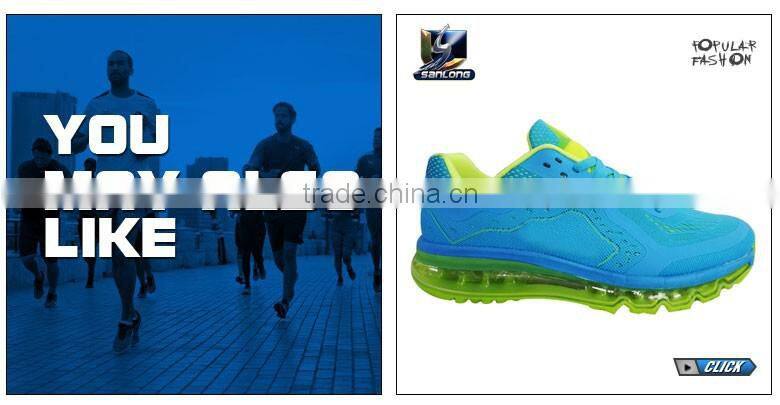 2016 latest customize design flyknit upper men running shoes