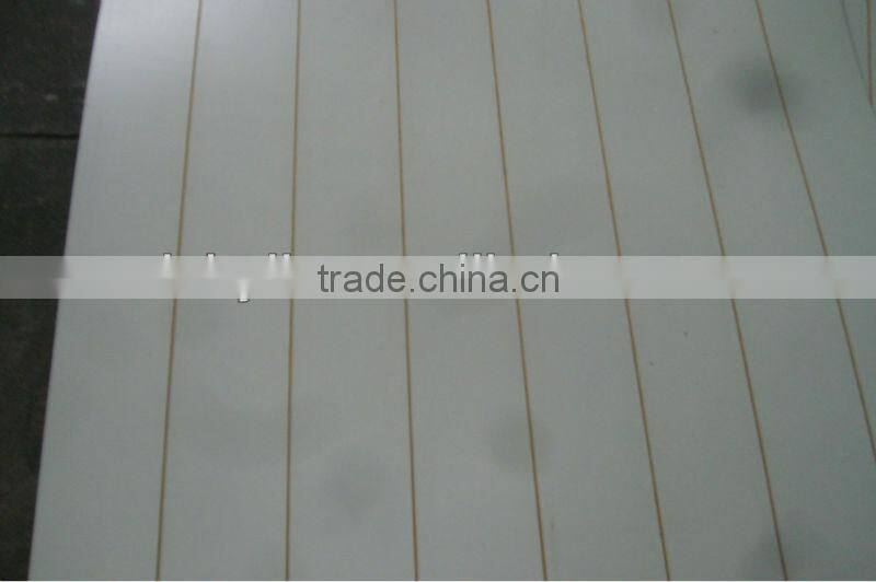 best price for grooved melamine mdf with 3-18MM from china