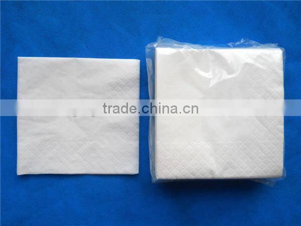 White 2 Ply Coin Embossed Earthwise Beverage Napkin, 10 x 10 inch -- 3000 per case.