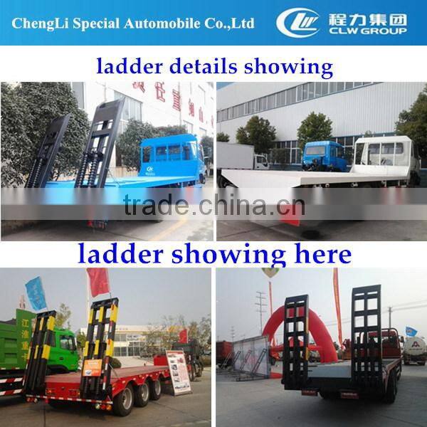 Super quality newly design low bed flat truck
