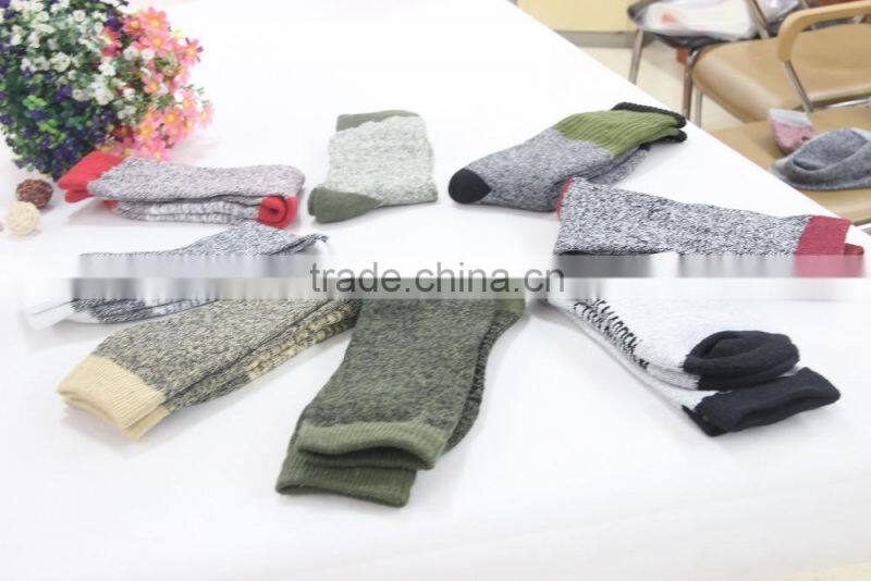 New Men's Business Style Plain Crew Quarter Cotton Socks