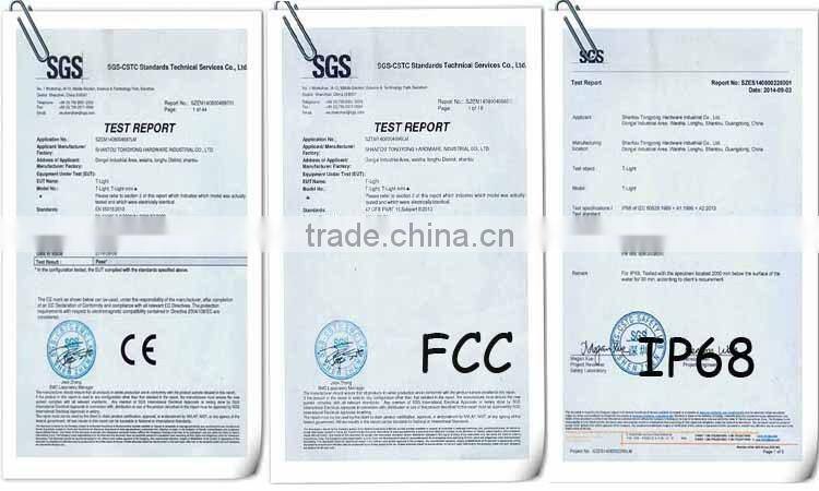 Unique design waterproof IP68 USB recharge torch led