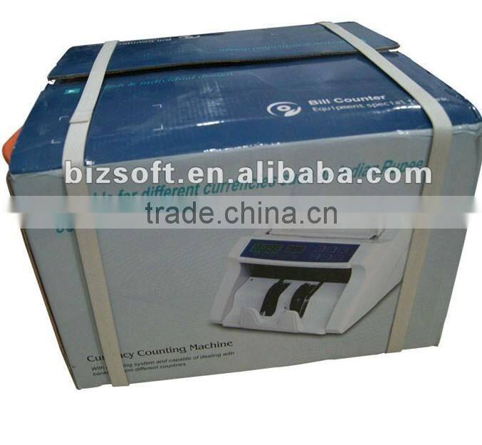 Bizsoft WR-201 Bank professional UV And MG Automatic Bill Counter money counter and detector