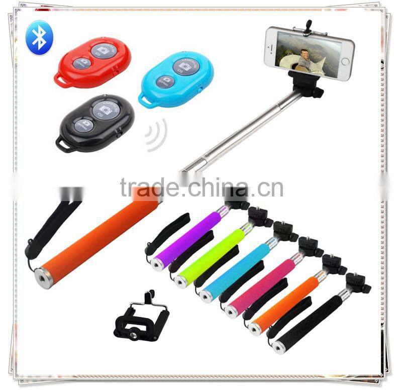 TMO-01 monopod z07-1 , phone camera wireless bluetooth selfie monopod