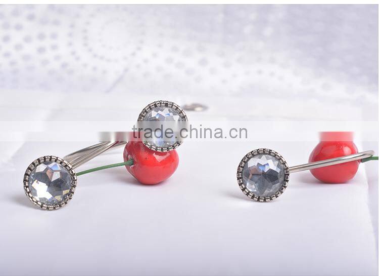 2015 Hot sale PEVA dot prnting shower curtain set for bathroom , best price shower curtain hooks