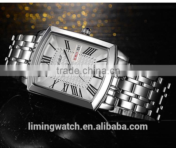 New fashion western watch price square quartz Watches for Couple Gift