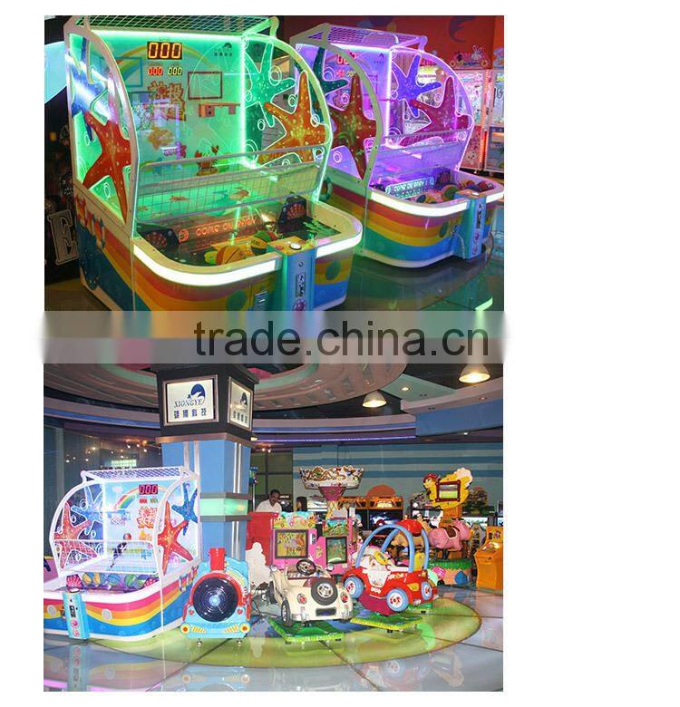 Cheap price children play game machine indoor basketball game