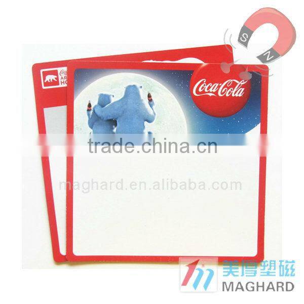 Promotional dry erase memo magnetic whiteboard