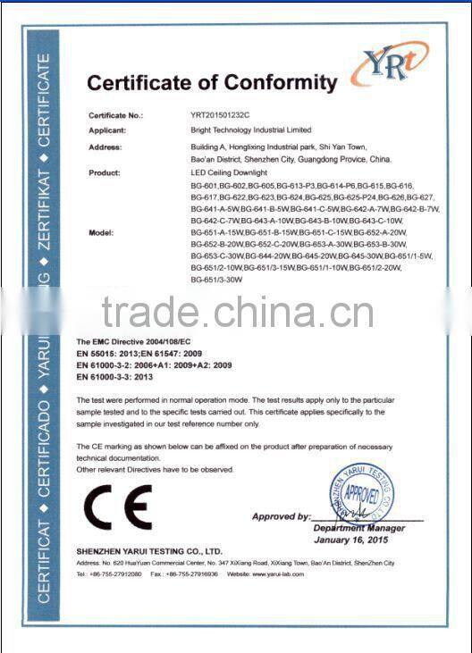 led surface mounted downlight