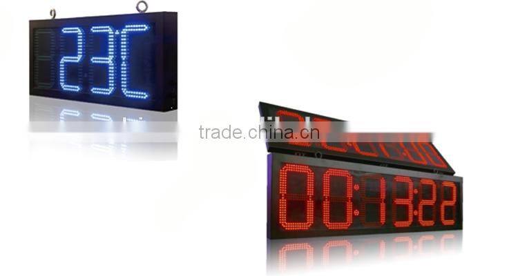 8" 10" 12" 16" 18" 20" 24" time and temperature led display/led display for time temperature