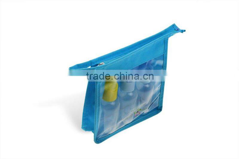 2015 Hot Sale Plain PVC Cosmetic Bag PVC Cosmetic Packging Bag