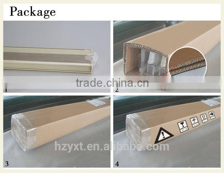 Non-woven lace pleated window blinds polyester fabric pleated blinds