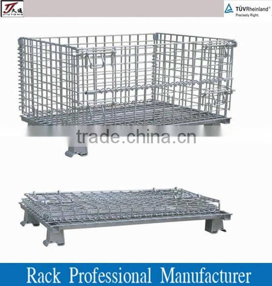 Warehouse Steel Wire Mesh Basket for Sale