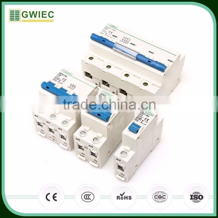 GWIEC High Quality Products Dz47-63 Single Pole Miniature Circuit Breaker Mcb 16 Amp 1P