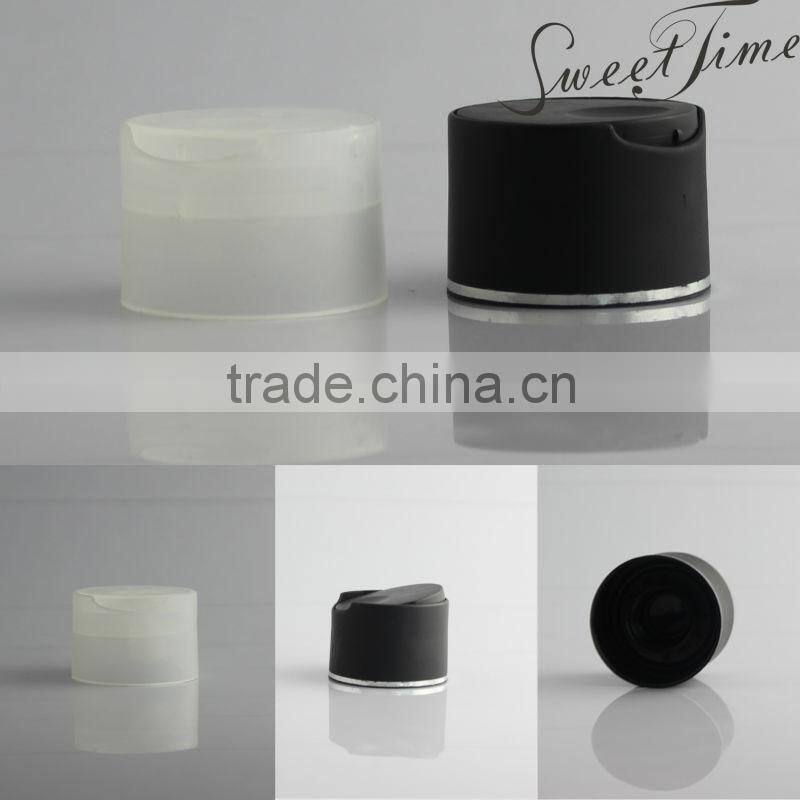 Hot sell high quality black/white 24/415 PP cap