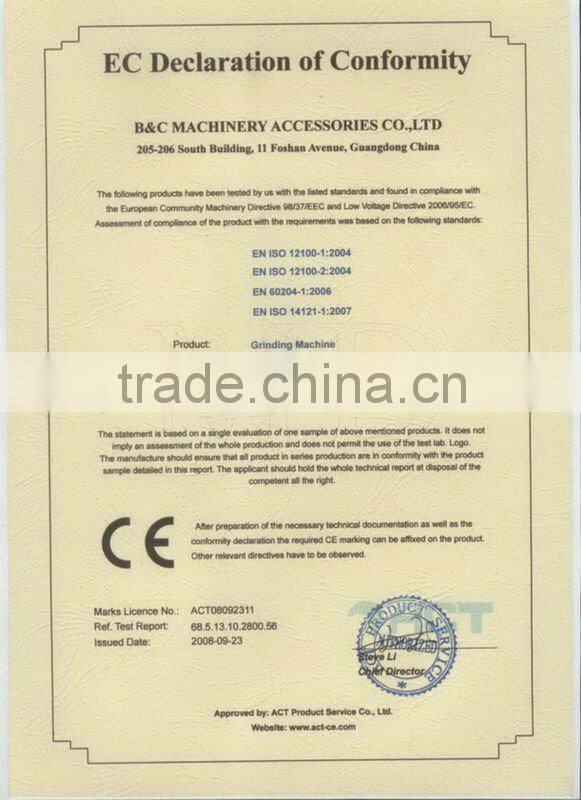 Grinding Machine for timing belt