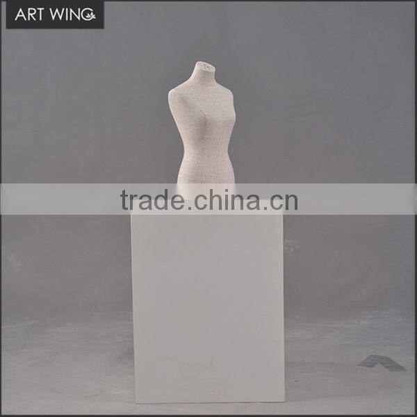 Small fiberglass jewelry displays for necklace/jewellery display stand/necklace display