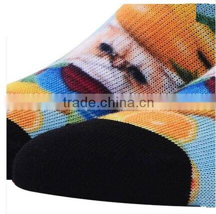 customized digital sublimated print basketball socks