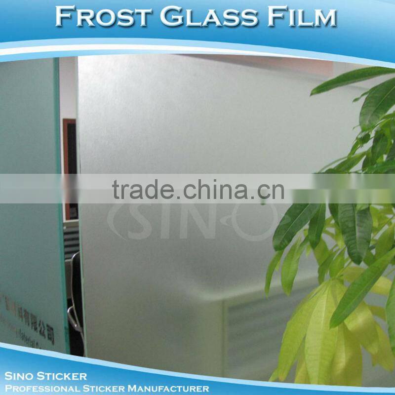 SINO STICKERS 1.2*50M Frosted Self Adhesive Glass Film