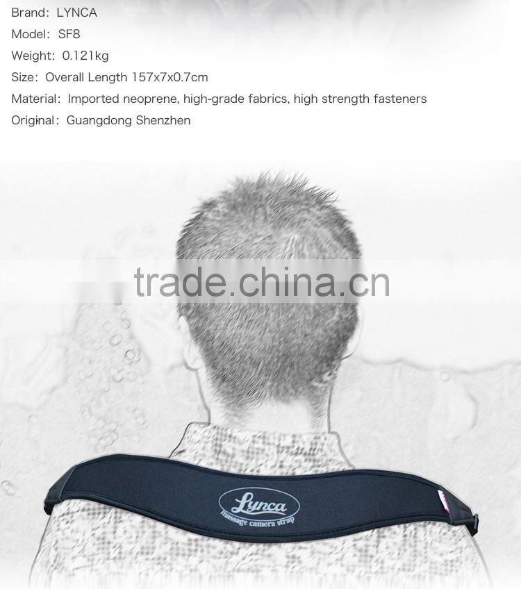 high quality Decompression Massage Shock Absorption DSLR Camera Strap Shoulder Neck Grip SF8