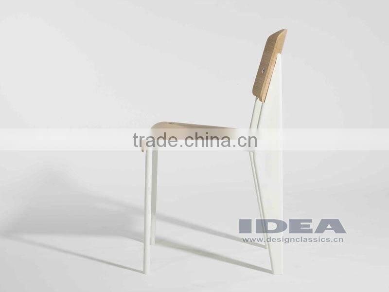 Replica Jean Prouve Standard Chair - Natural Oak