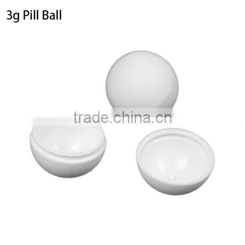 Hot sale plastic medicine ball,plastic high quality PP soft pill shell