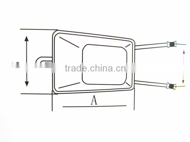 High quality Wheelbarrow WB5009 with single solid Wheel and galvanized tray